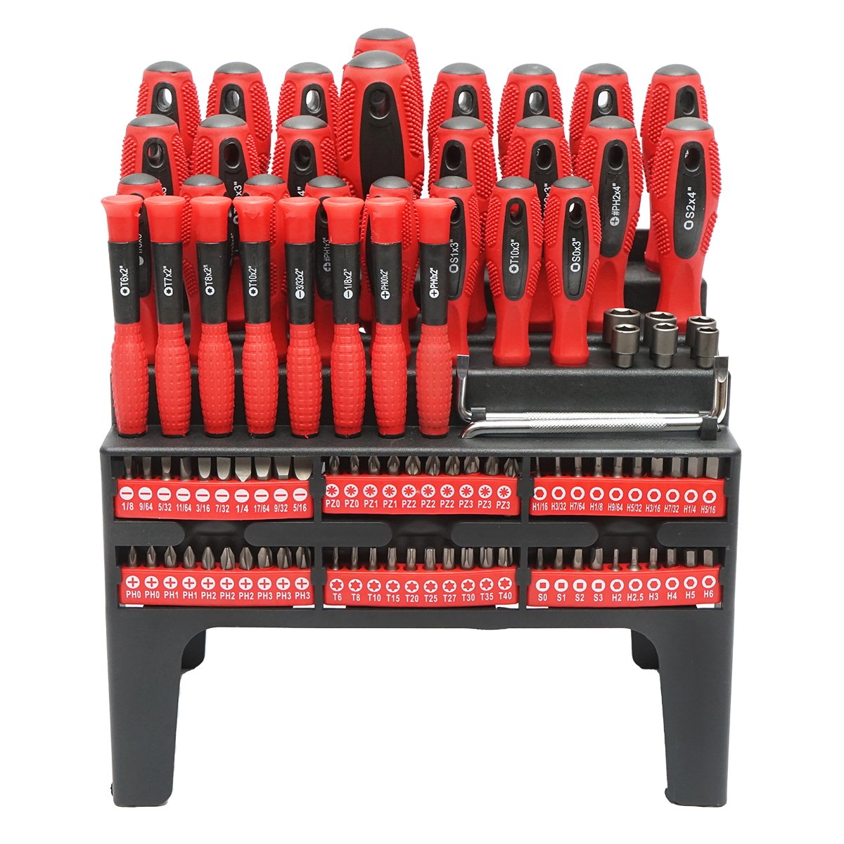 Set 100 scule surubelnite si biti Breckner Germany